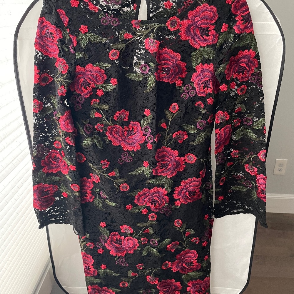 Trina Turk Midi Rose Dress